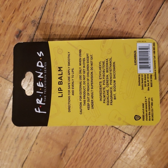 FRIENDS Coffee Themed Lip Balms, 0.14-oz. NEW Vanilla Latte Flavored - Picture 4 of 6